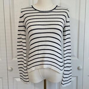 ♡ Striped Bell Sleeve Sweater ♡